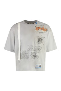 T-shirt in cotone con stampa